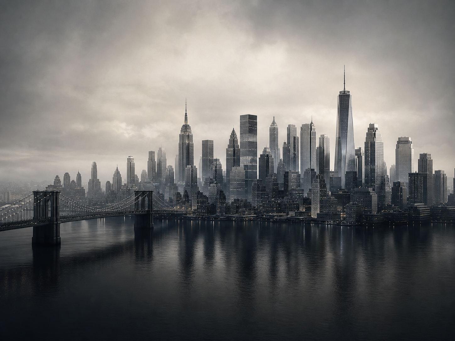 New York rendered city map